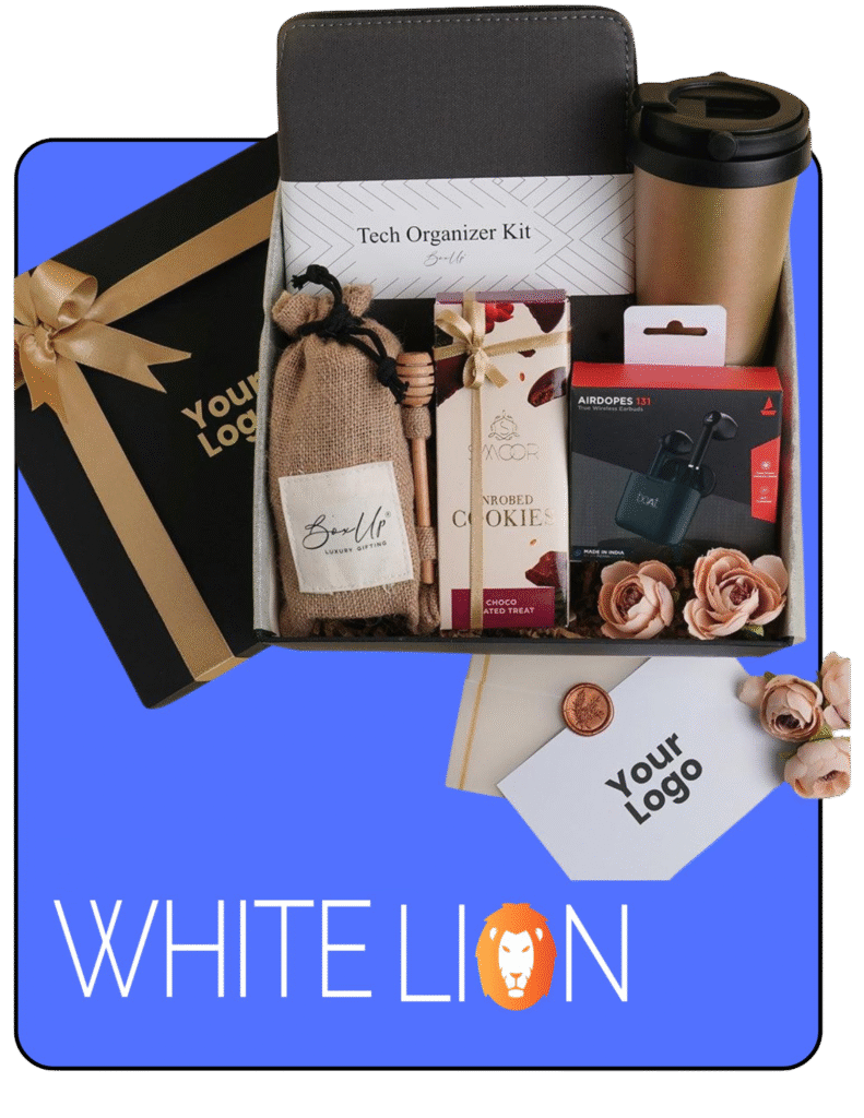 Corporate gifting by White Lion Events