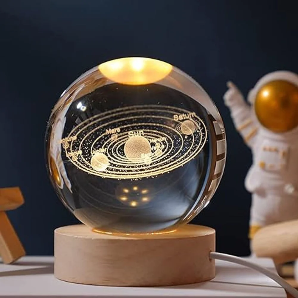 Crystal Ball Lamp